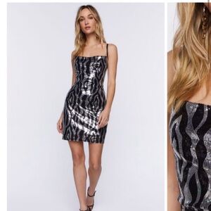 NWT Forever 21 Sequin mini dress